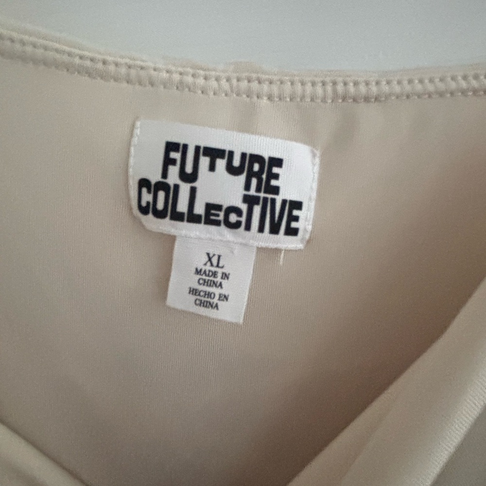 Future Collective x JENEE NAYLOR Cream Top XL